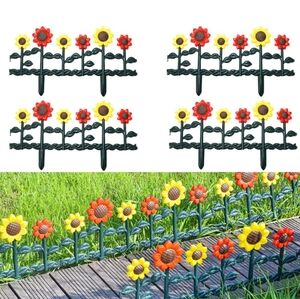 ISO Sungmor sunflower decorative garden fence.